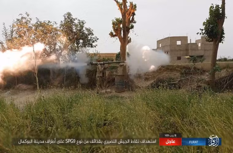 Ngày 4/4, lực lượng chính phủ Damascus và đồng minh đã tái chiếm nhiều khu vực nằm giữa các thị trấn Sabikhan và al-Salihiyah ở Nam Deir Ezzor từ tay nhóm IS. Ảnh: SF.