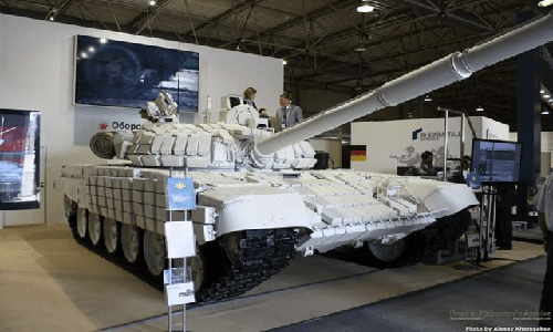 Nga sắp bàn giao 100 xe tăng "Đại bàng trắng" T-72B1MS cho Uruguay. Ảnh: angkasareview.com.