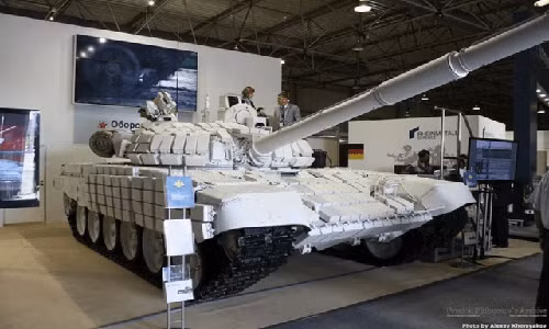 Nga sắp bàn giao 100 xe tăng "Đại bàng trắng" T-72B1MS cho Uruguay. Ảnh: angkasareview.com.