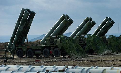 Tên lửa S-400 của quân đội Nga.