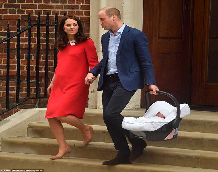 Vợ chồng Hoàng tử William chuẩn bị đưa thành viên mới về nhà.