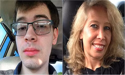 Casey James Lawhorn (trái) tự thú hành vi sát hại chính mẹ ruột của mình trên Facebook. Ảnh: Daily Mail.