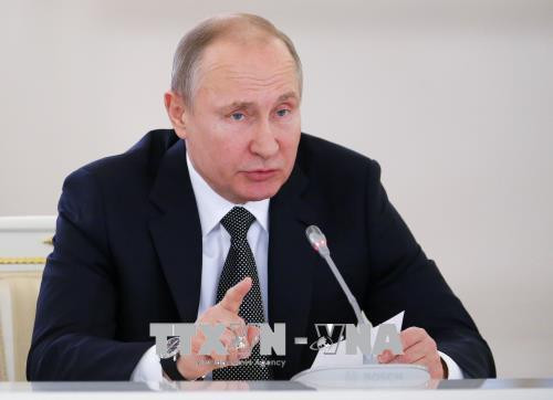 Tổng thống Nga Vladimir Putin.