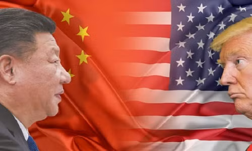 Trung Quốc và Mỹ kiên quyết đối đầu trên mặt trận thương mại. Ảnh: sundaynews.