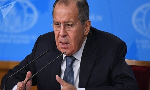 Ngoại trưởng Nga Sergei Lavrov. (Nguồn: Sputnik)