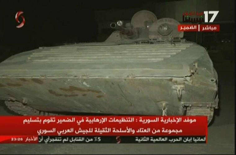 Theo thỏa thuận này, 1.000 tay súng Jaish al-Islam sẽ phải rời khỏi thị trấn Dumayr tới Jarablus ở phía bắc tỉnh Aleppo. Ảnh: AMN.