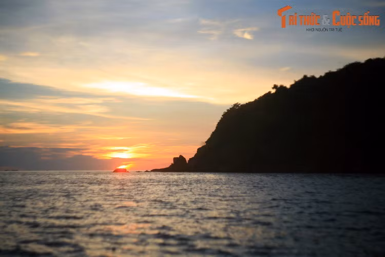 Một hình ảnh khác về quần đảo An Thới trong ánh chiều tà.