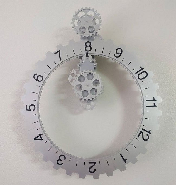 Chiếc đồng hồ mà các con số xoay liên tục thay vì kim đồng hồ.