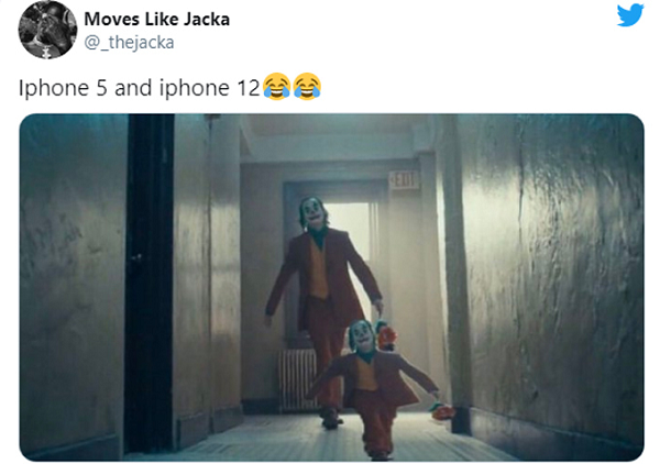 Hai anh em iPhone 5 và iPhone 12 cách nhau "8 tuổi".