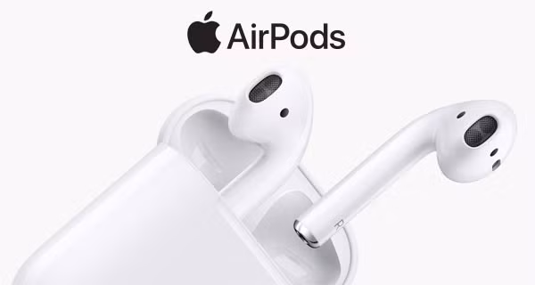 Tai nghe không dây Airpod của Apple có thể dễ dàng kết nối cả máy Mac và Apple Watch, kết nối với siri, chia sẻ âm thanh vô cùng mượt mà.