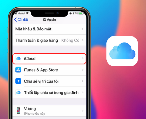 Khi mua một chiếc iPhone mới, người dùng chỉ cần đăng nhập vào tài khoản iCloud, chọn "khôi phục" và đợi khoảng 20 phút, dữ liệu sẽ được tải đầy đủ vào điện thoại mới.