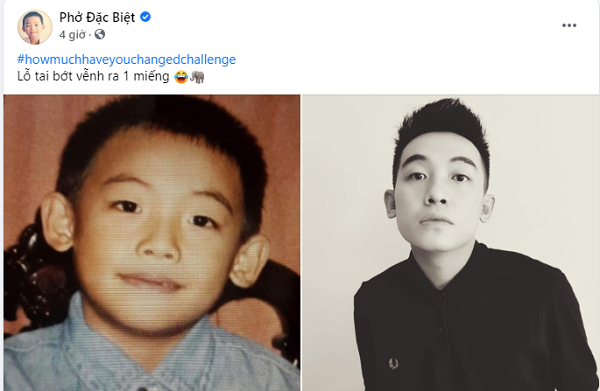 Vlogger Phở Đặc Biệt (tên thật Tô Bửu Phát) trông cực đáng yêu khi còn nhỏ.