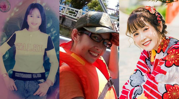 Cô vợ Quỳnh Anh của Cris Phan cũng không ngại ngần khoe 3 cột mốc những năm 2005 - 2010 - 2020. Có thể thấy cô nàng có màn "dậy thì thành công".