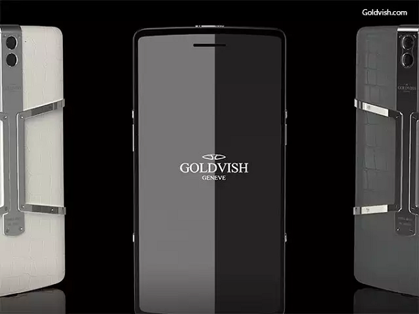 Goldvish Eclipse phiên bản kim cương đen và da cá sấu (816 triệu đồng) có chất liệu làm từ da cá sấu và kim cương đen.