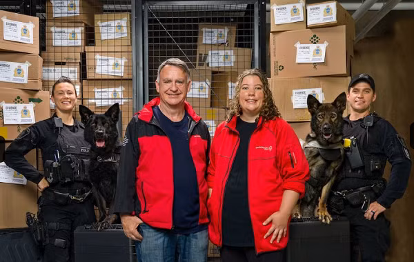 Cộng đồng mạng đều tỏ ra vô cùng hứng thú và đang ủng hộ cho những chú cảnh khuyển cùng mục tiêu quyên góp của mọi người