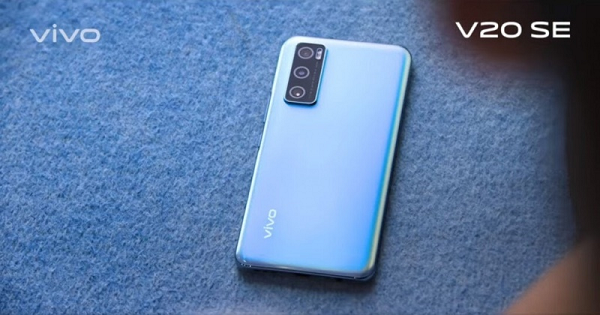 Vivo V20 SE chính hãng giảm 1,1 triệu đồng, còn 6,1 triệu đồng.