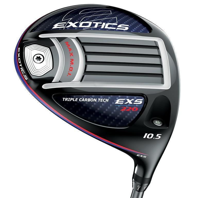 5. Gậy Tour Edge Exotics EXS 220 có mặt thon dài kết hợp với trọng lượng 9 gram mang đến cho EXS 220 hiệu năng 20% so với “người” tiền nhiệm và là một trong những dòng gậy driver có âm thanh sâu hơn, tăng cường cảm giác cho người chơi.
