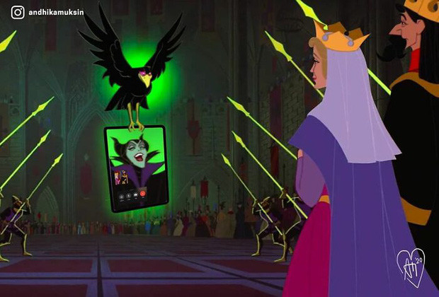 Phù thủy không cần phải đến tận nơi nữa vì đã có facetime.