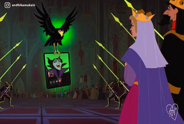 Phù thủy không cần phải đến tận nơi nữa vì đã có facetime.