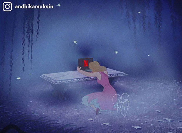 Không cần gi chỉ cần có Netflix là đủ.