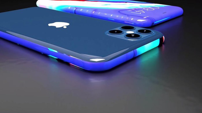 Bên cạnh đó, nhà thiết kế đã tạo ra các nút tăng/giảm âm thanh ảo đặt ở viền cạnh màn hình thay cho các nút bấm vật lý.