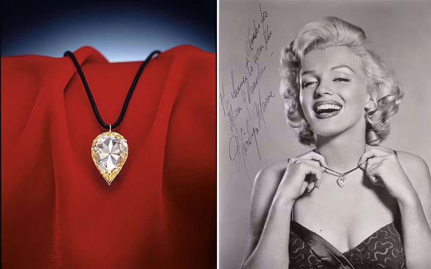 Nặng 24,04 carat, viên kim cương Moon of Baroda được nghệ nhân kim hoàn chế tác thành hình trái lê. Nó được khai thác vào khoảng giữa thế kỷ 15 đến 17 tại khu mỏ thuộc vùng Golconda, Ấn Độ (nay là Hyderabad). Khu mỏ này cũng là nơi phát hiện một số viên kim cương đẹp, nổi tiếng nhất thế giới như: Koh-i-Noor, viên kim cương Hy Vọng, Grand Mazarin...