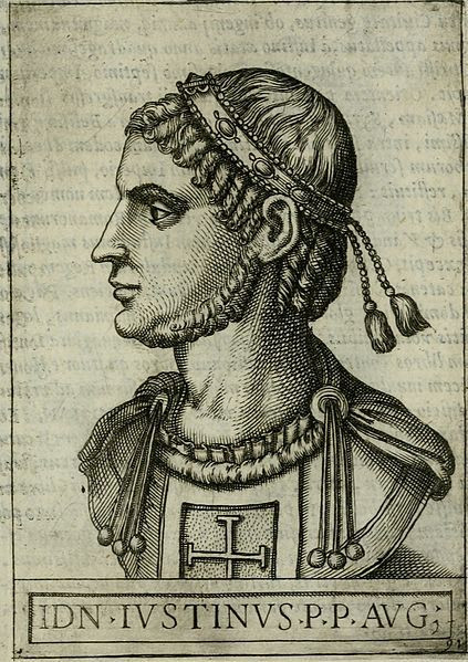 Một vài sử liệu ghi chép rằng, Anastasius I rất tin tưởng và trọng dụng Justin I. Do vậy, trước khi qua đời, ông hoàng Anastasius I đã quyết định nhường ngôi cho Justin I. Sau khi đăng cơ lên ngôi vua năm 518, Justin I trị vị đất nước cho đến khi qua đời vào năm 527.