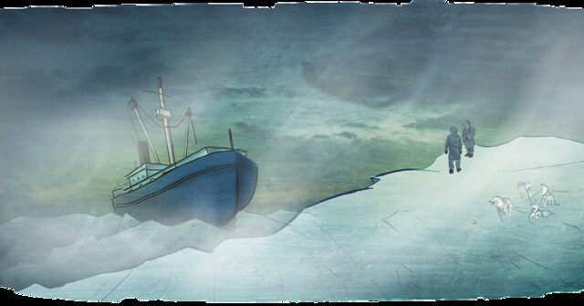 Vào ngày 24/11/1931, con tàu Baychimo được nhìn thấy cách vị trí thả neo 72 km về phía Nam. Khi ấy, thủy thủ đoàn thu hồi bất cứ thứ gì có giá trị còn trên tàu.