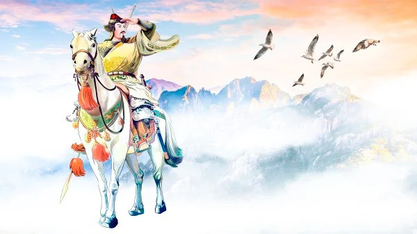 Sau khi 2 bên giao chiến, Nhạc Phi giả vờ thất thế, rút lui dẫn địch đến nơi quân mai phục chờ sẵn. Khi quân địch đến nơi mai phục, Nhạc Phi cùng toàn bộ quân sĩ, bao gồm cả 30 binh sĩ giả làm thương nhân bất ngờ quay ra tấn công kẻ địch khiến lực lượng của Đào Tuấn bị hỗn loạn.