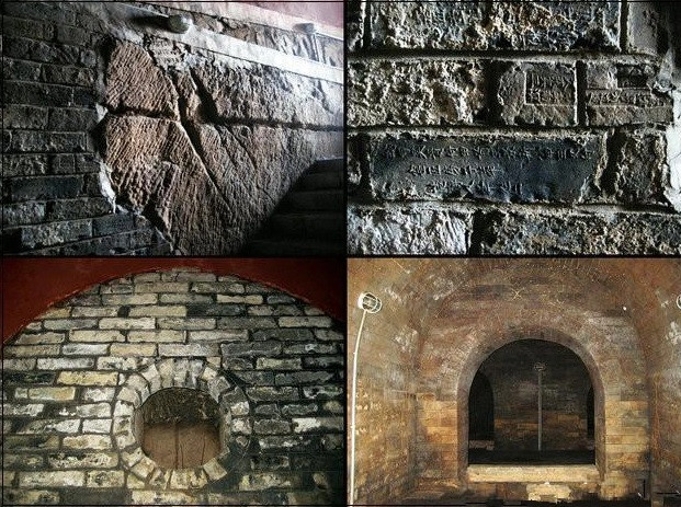 Nhóm chuyên gia sử dụng một máy bơm công suất lớn để bơm hết nước ra khỏi lăng mộ trước khi tiến vào bên trong. Tuy nhiên, nước trong lăng mộ vẫn không hết dù máy bơm chạy liên tục trong thời gian dài. Điều này khiến họ tìm kiếm nguyên nhân và biết được nước trong mộ ngấm từ một con suối trên đỉnh núi. Từ đây, họ chặn đứng nguồn nước dẫn vào mộ cổ.