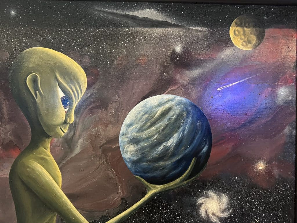 "Những ký ức sớm nhất về điều kỳ lạ xảy ra với tôi là từ khi tôi khoảng 4 tuổi. Sau này, tôi có trải qua vài lần. Tôi nhớ mình đã rất buồn, buổi tối hôm đó tôi đi ra ngoài sân thượng khi nhà tôi ở Columbia và khóc rồi nói chuyện với các vì sao. Tôi hỏi họ tại sao lại để tôi ở đây và tôi muốn trở về nhà. Tôi có thể nhìn thấy mọi thứ trên bầu trời. Khi trưởng thành, tôi bắt đầu chia sẻ với bạn bè những bí mật về chuyện đã xảy ra", bà Maria kể.