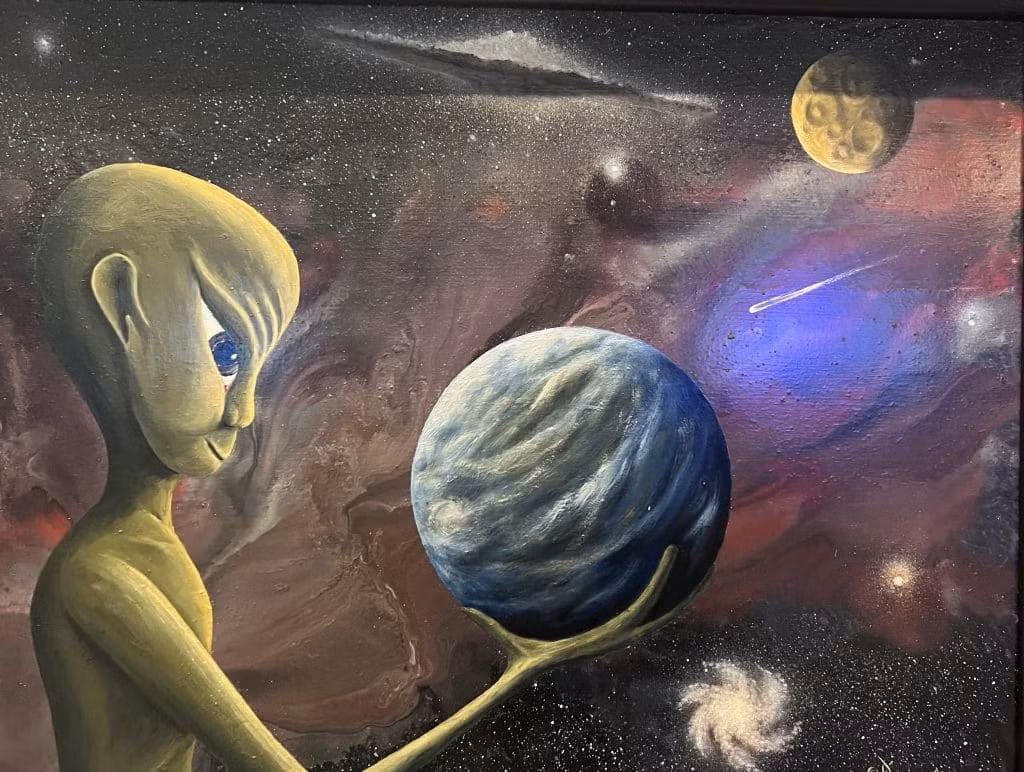 "Những ký ức sớm nhất về điều kỳ lạ xảy ra với tôi là từ khi tôi khoảng 4 tuổi. Sau này, tôi có trải qua vài lần. Tôi nhớ mình đã rất buồn, buổi tối hôm đó tôi đi ra ngoài sân thượng khi nhà tôi ở Columbia và khóc rồi nói chuyện với các vì sao. Tôi hỏi họ tại sao lại để tôi ở đây và tôi muốn trở về nhà. Tôi có thể nhìn thấy mọi thứ trên bầu trời. Khi trưởng thành, tôi bắt đầu chia sẻ với bạn bè những bí mật về chuyện đã xảy ra", bà Maria kể.