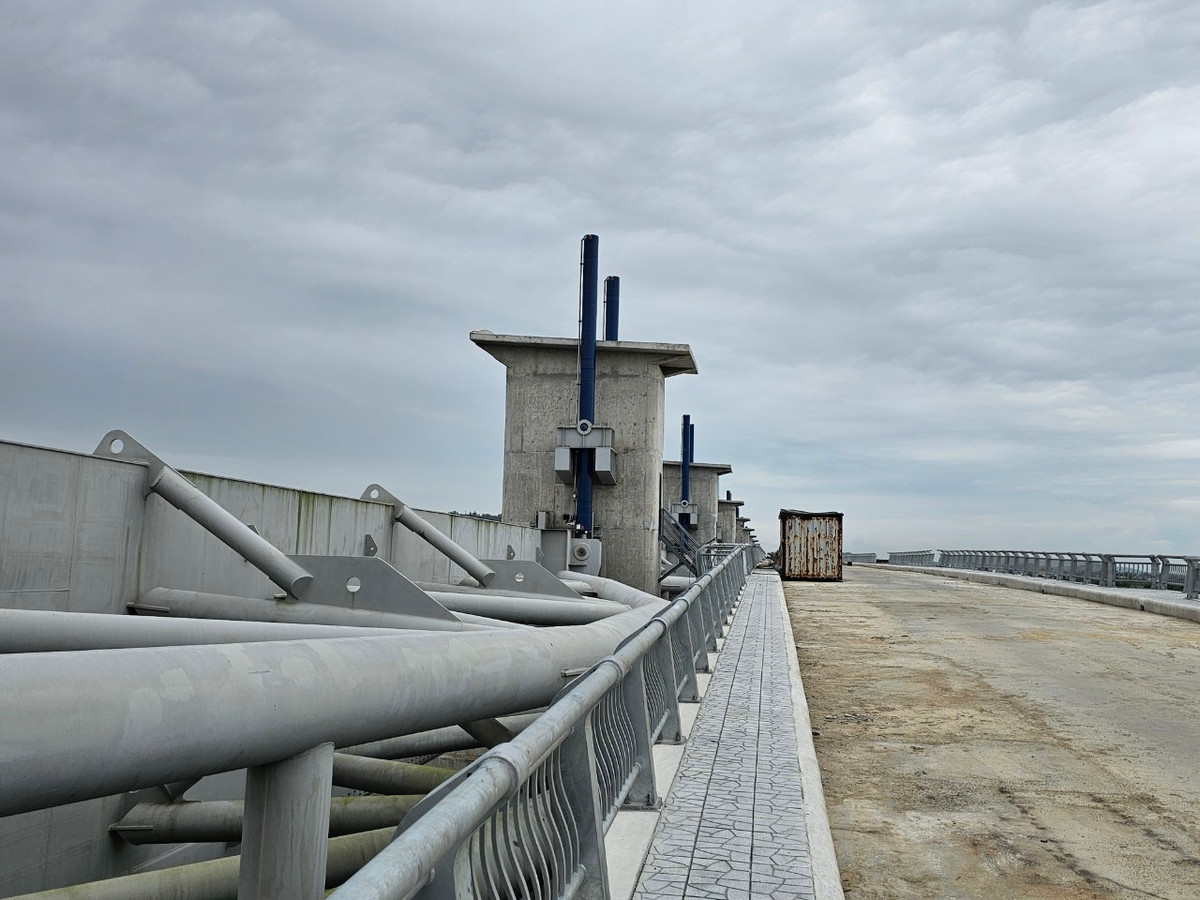 Lũy kế giá trị khối lượng thi công dự án đến nay đạt khoảng 86% giá trị hợp đồng.