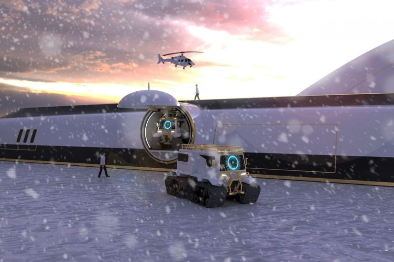 Siêu du thuyền có thể lặn xuống độ sâu tới 250m. Khi hoàn thiện, chiếc Migaloo M5 dự kiến có dự trữ năng lượng hành trình hơn 15.000km. 