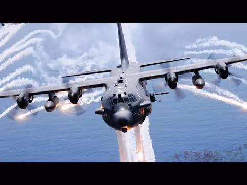 Vũ khí của AC-130J giờ đây sẽ gồm pháo tự động 30mm Mk 44 Bushmaster, một pháo 105mm cùng các loại vũ khí chính xác bao gồm bom thông minh GBU-39 và tên lửa dẫn đường bằng laser AGM-176 Griffin. Bệ phóng tên lửa ở phía sau khoang hàng, máy bay sẽ mở cửa đuôi để có thể khai hỏa.