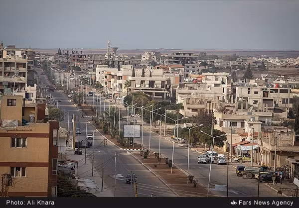 Khoảnh khắc thanh bình ở Daraa.