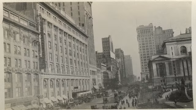 Quang cảnh ở phố 42 nhìn từ trên cao.