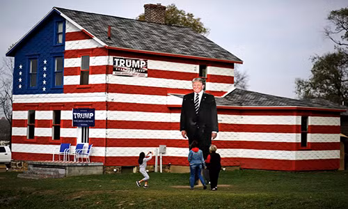 Nhung hinh anh “la doi” trong bau cu Tong thong My 2016