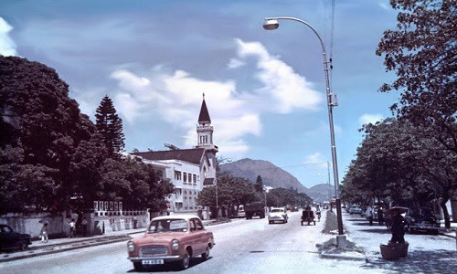 Đường Prince Edward vào một ngày nắng nóng năm 1964.