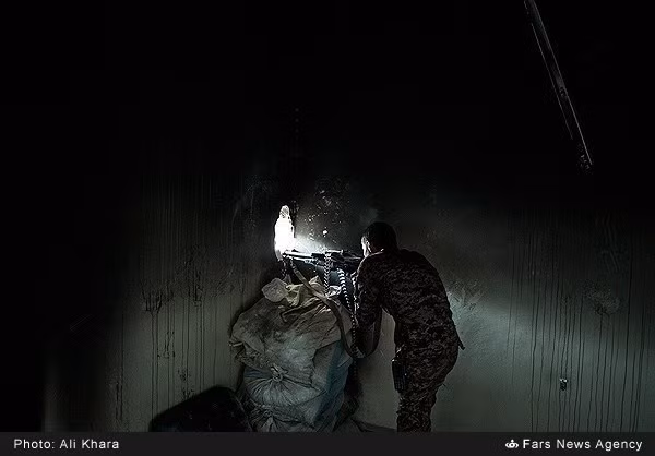 Hình ảnh giao tranh trên chiến trường Aleppo. (Nguồn ảnh: Fars News).