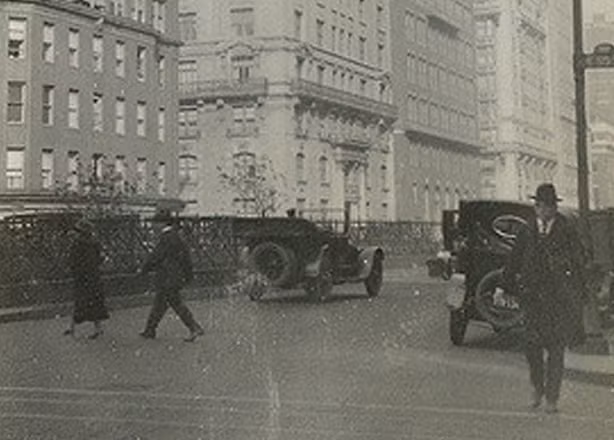 Đại lộ Park và phố 59 cách đây gần 100 năm.