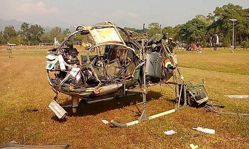 Roi truc thang quan su o An Do, 3 nguoi thiet mang