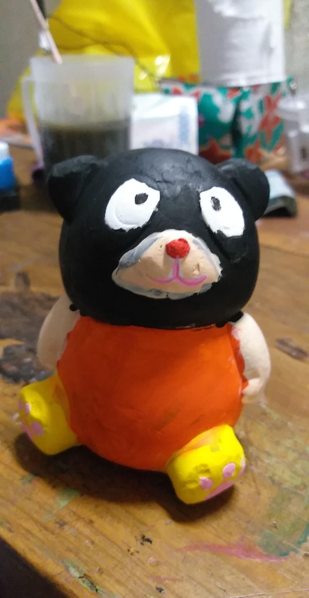 Những tác phẩm tô tượng mang đậm tính hài hước được chia sẻ không ít lên MXH.