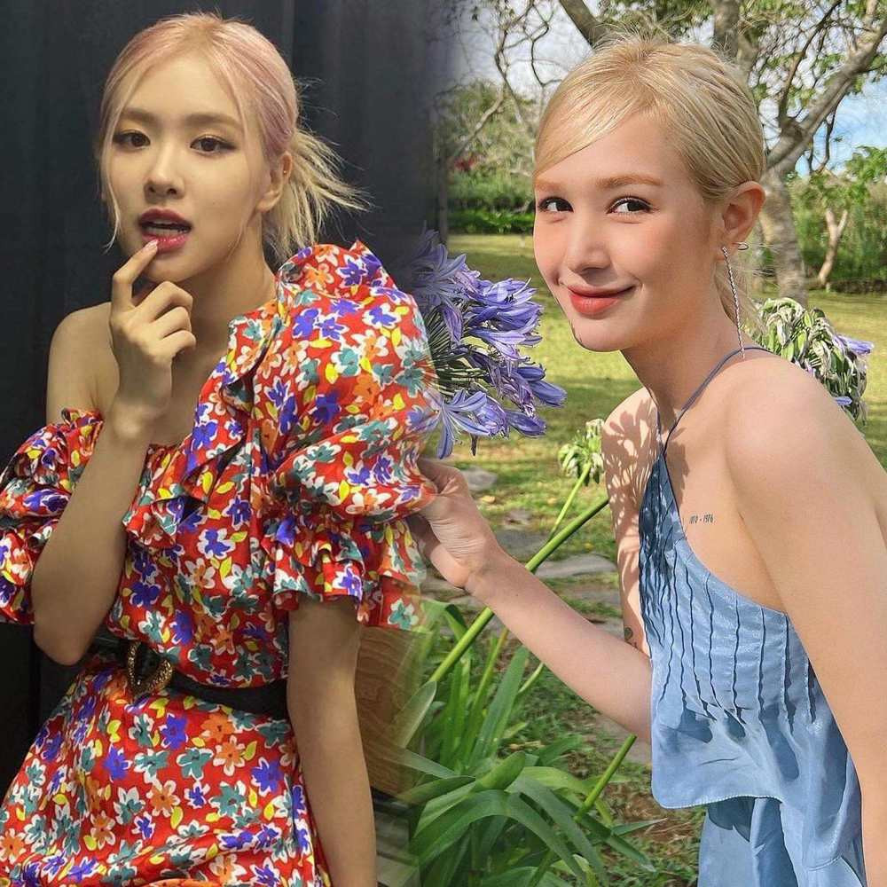 Điều đáng nói là hình ảnh mới của Xoài Non khiến cư dân mạng liên tưởng đến Rosé (BLACKPINK).