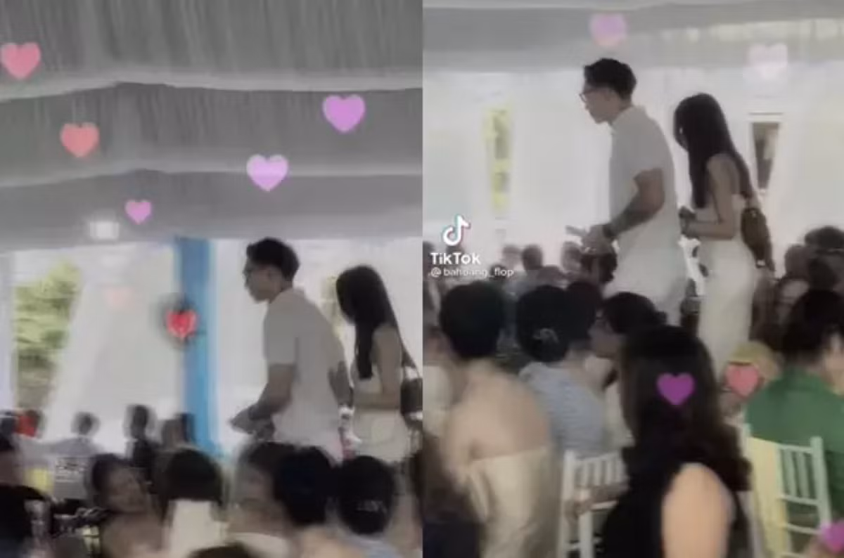 Trước đó nhiều người bắt gặp Đoàn Văn Hậu và Doãn Hải My tay trong tay đi ăn cưới cầu thủ Hồ Tấn Tài.