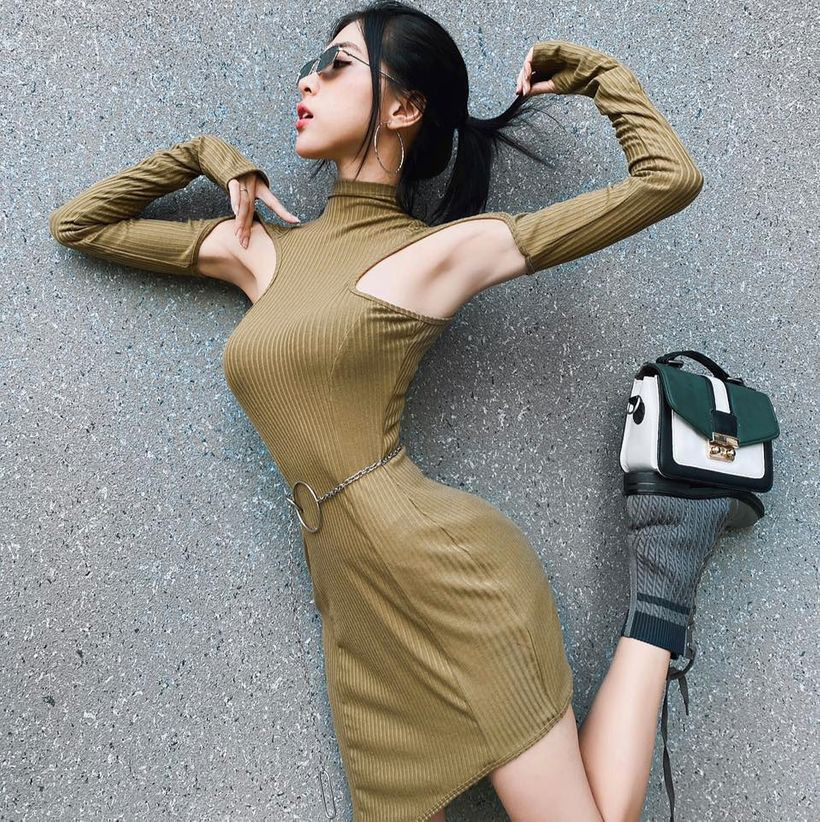 Gu thời trang gợi cảm và quyến rũ của Sme Mai khiến nhiều anh chàng ngẩn ngơ. Ảnh: FBNV