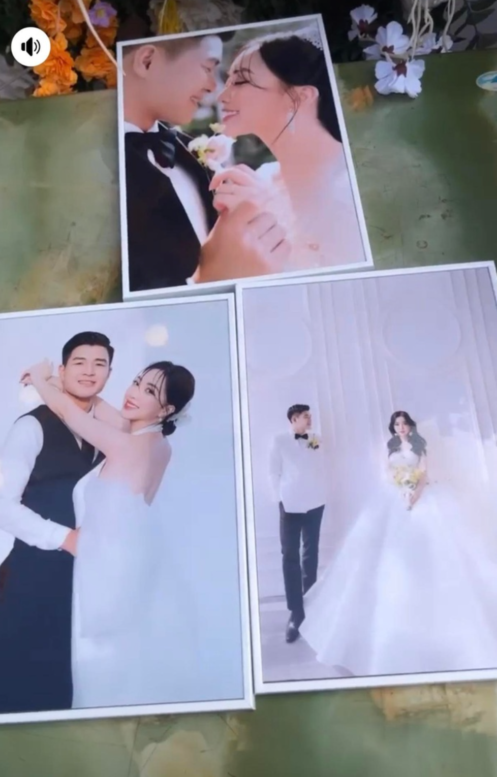 Những khoảnh khắc trong ngày cưới đều được bạn bè cô dâu, chú rể chia sẻ lên MXH.