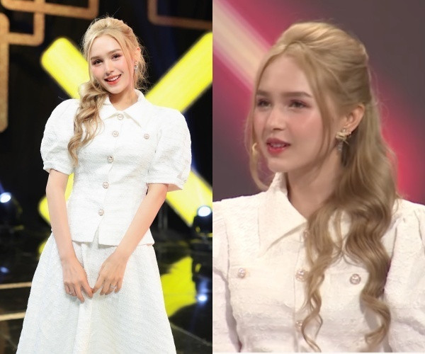 Khi lên sóng truyền hình, bà xã Xemesis thậm chí cũng không gặp phải trường hợp gương mặt bị to hơn so với thường ngày.