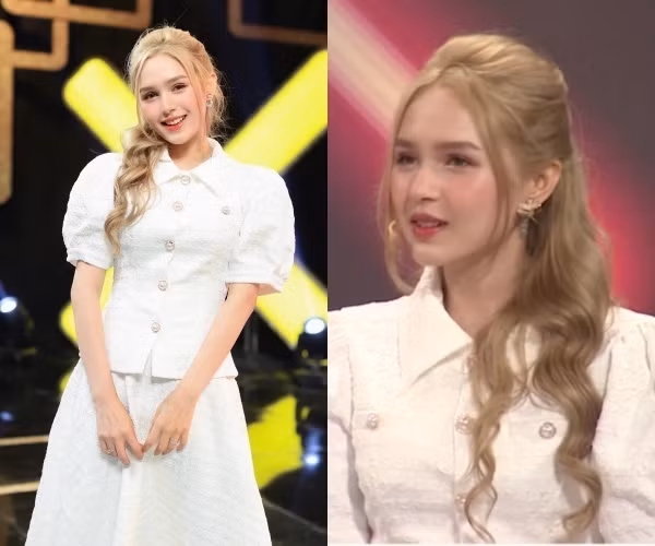 Khi lên sóng truyền hình, bà xã Xemesis thậm chí cũng không gặp phải trường hợp gương mặt bị to hơn so với thường ngày.