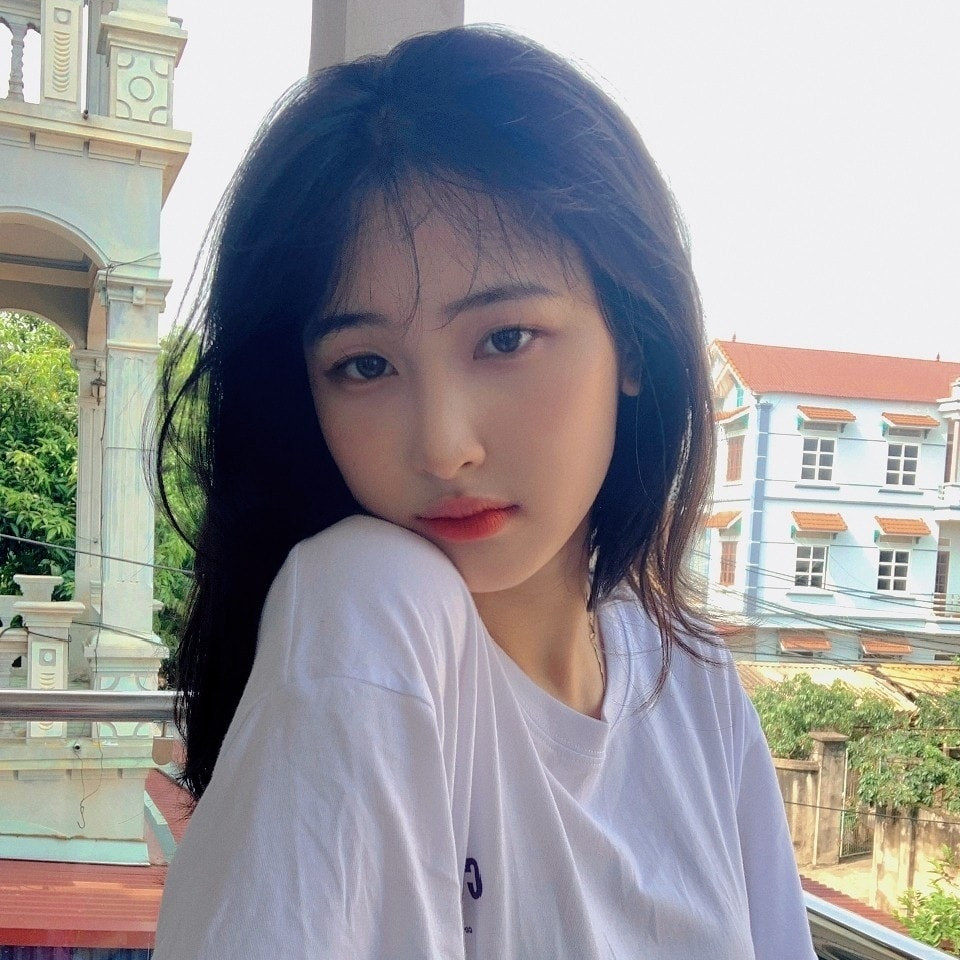 Cư dân mạng ngưỡng mộ nhan sắc đẹp của nữ sinh Học viện Chính sách và Phát triển.